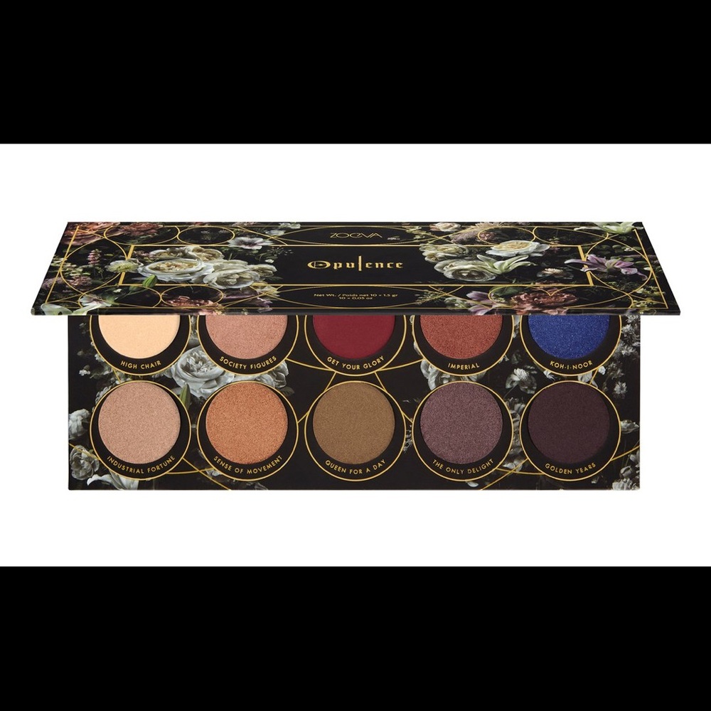 Zoeva opulence eye shadow pallets